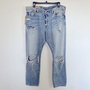 Denim & Supply Linden Boyfriend Distressed Jeans sz 31 NWT